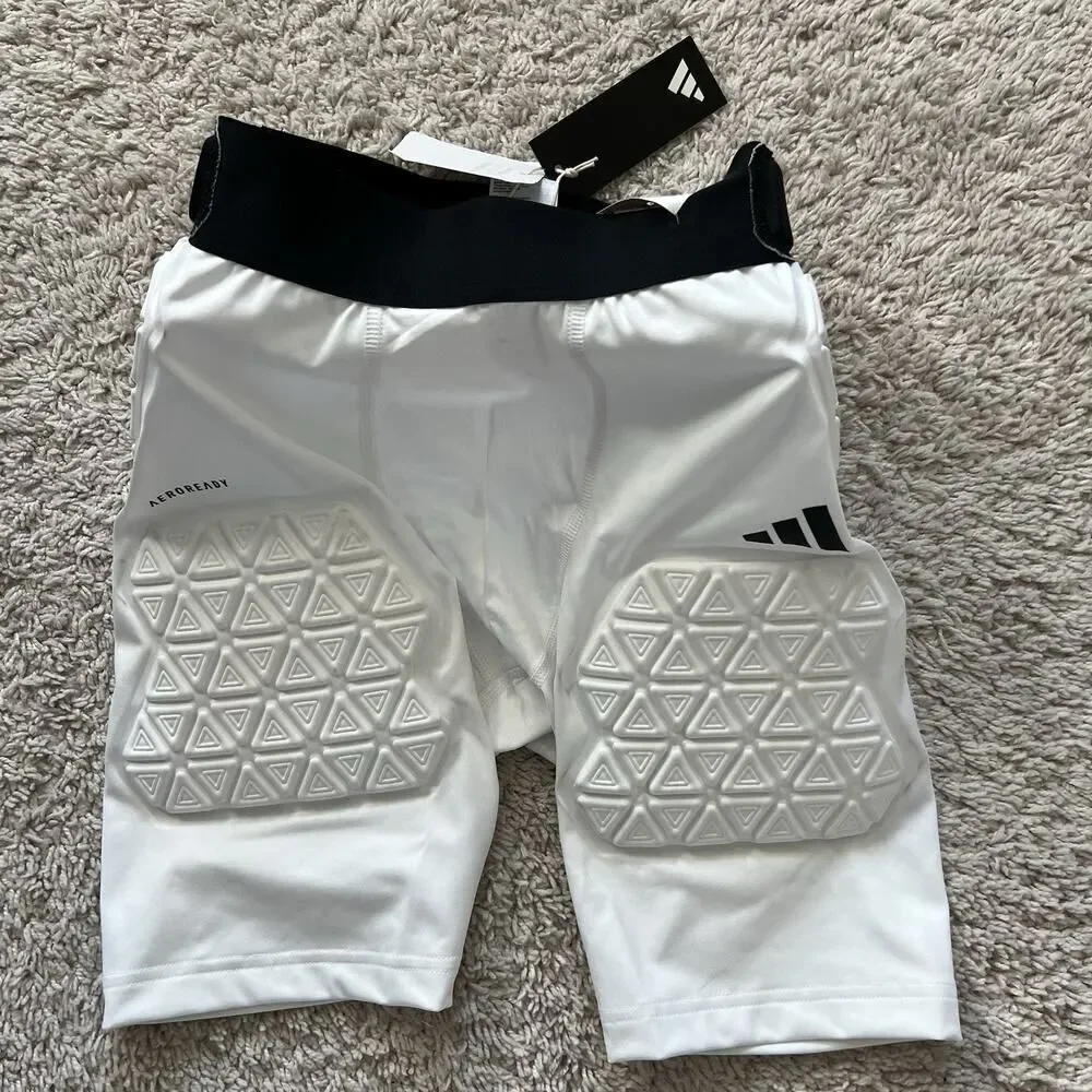 Adidas Integrated Padded Football Compression Shorts Medium IM3608 NWT $80